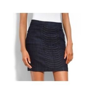 Leifsdottir Dark Wash Denim Anthropologie skirt